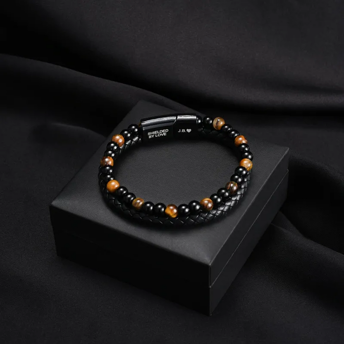 Søns Skjold – Tigerøje Armbånd