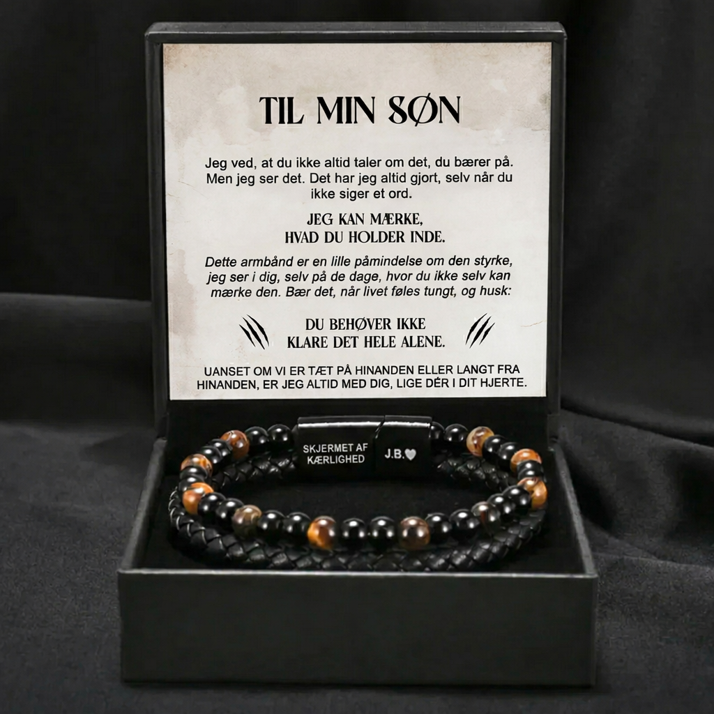Søns Skjold – Tigerøje Armbånd