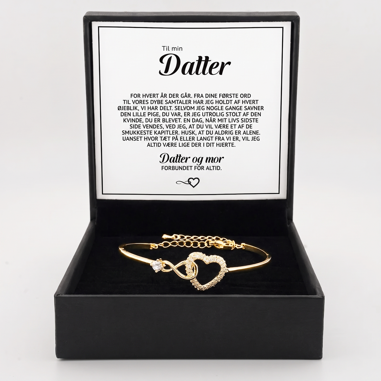 "Til Min Datter" Forbundet for Evigt Armbånd