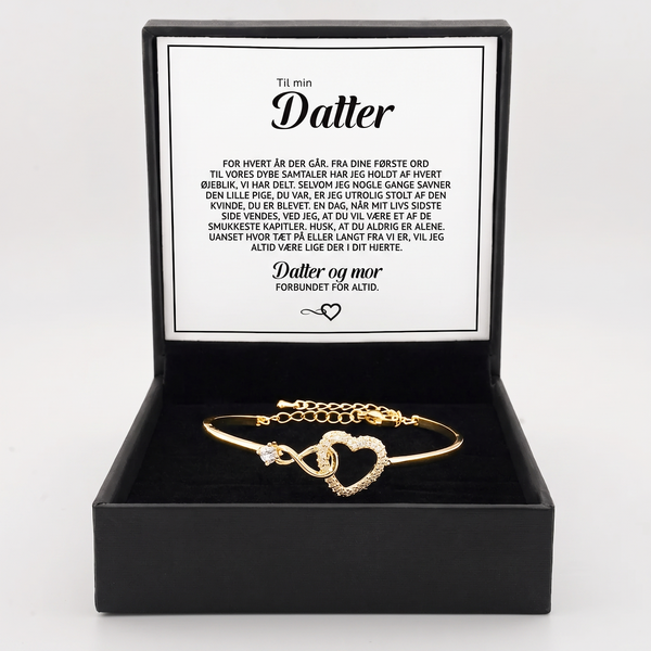 "Til Min Datter" Forbundet for Evigt Armbånd