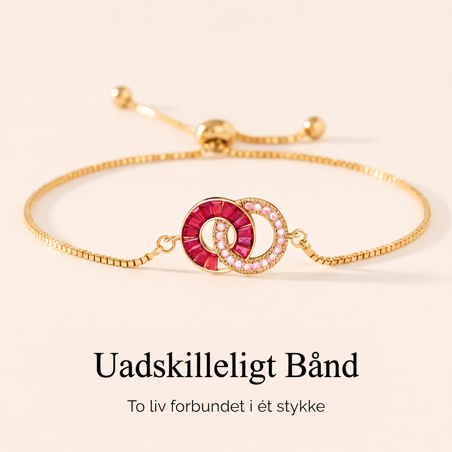 Personligt armbånd med fødselssten og led