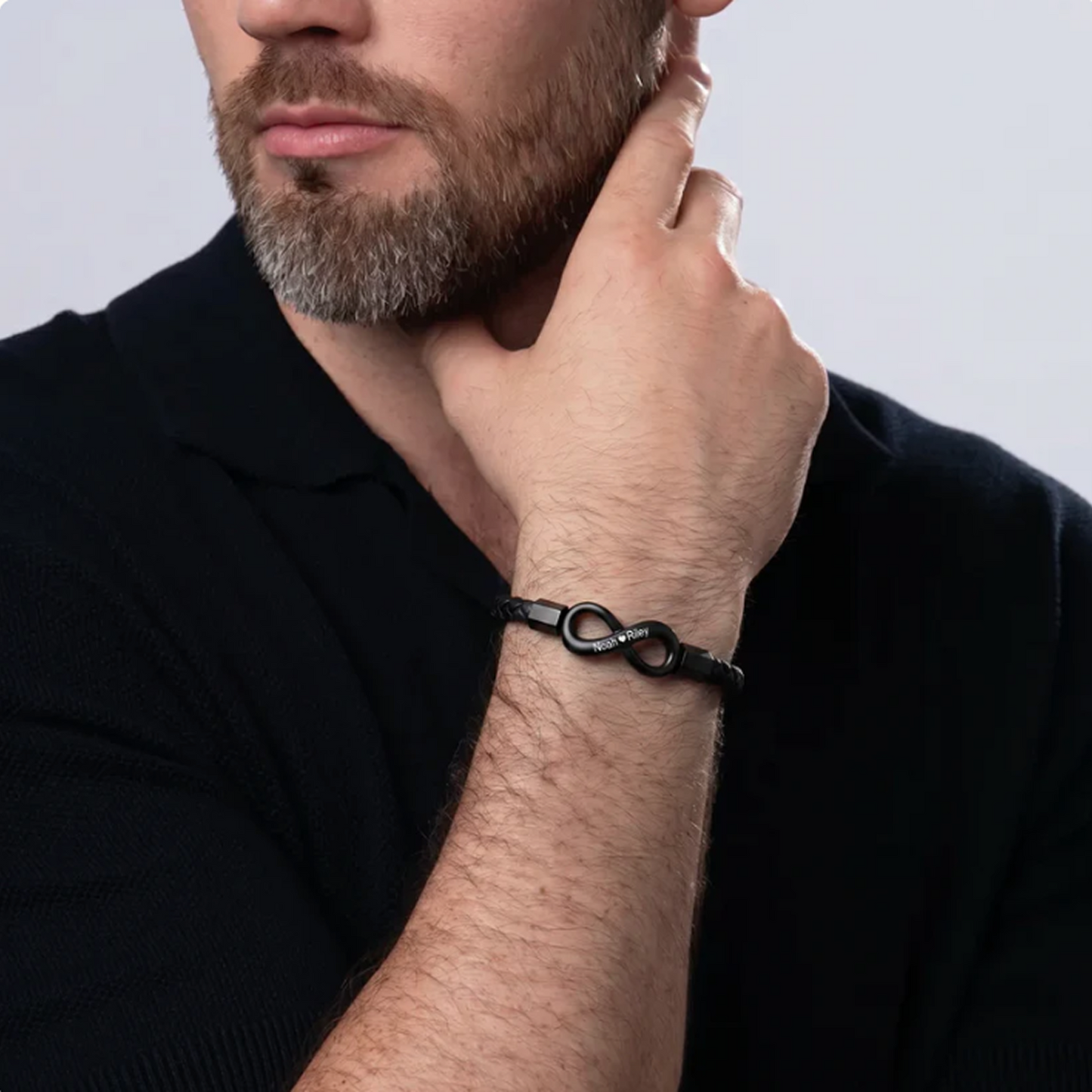 "Til Min Mand" Personligt armbånd